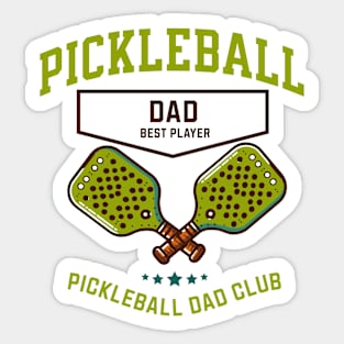 pickleball dad Sticker